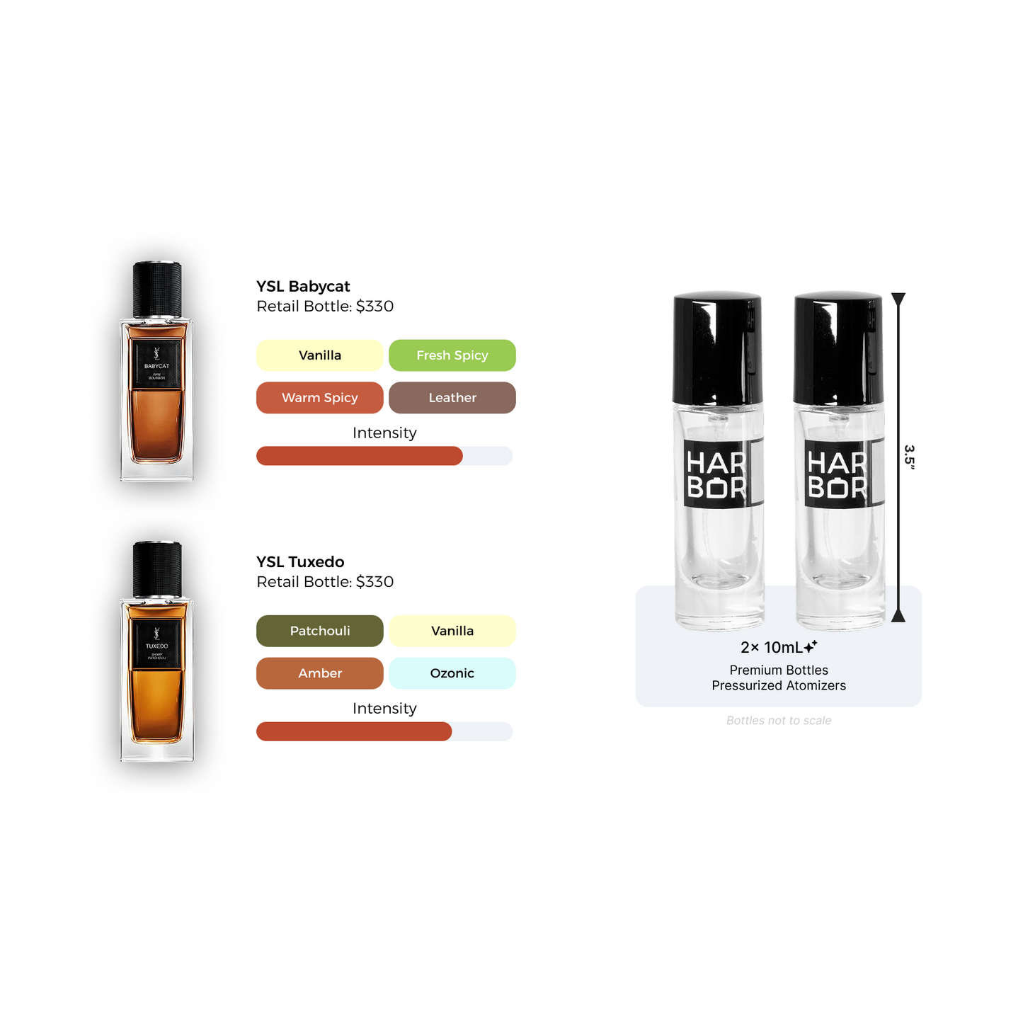 YSL Winter Duo Decant Bundle