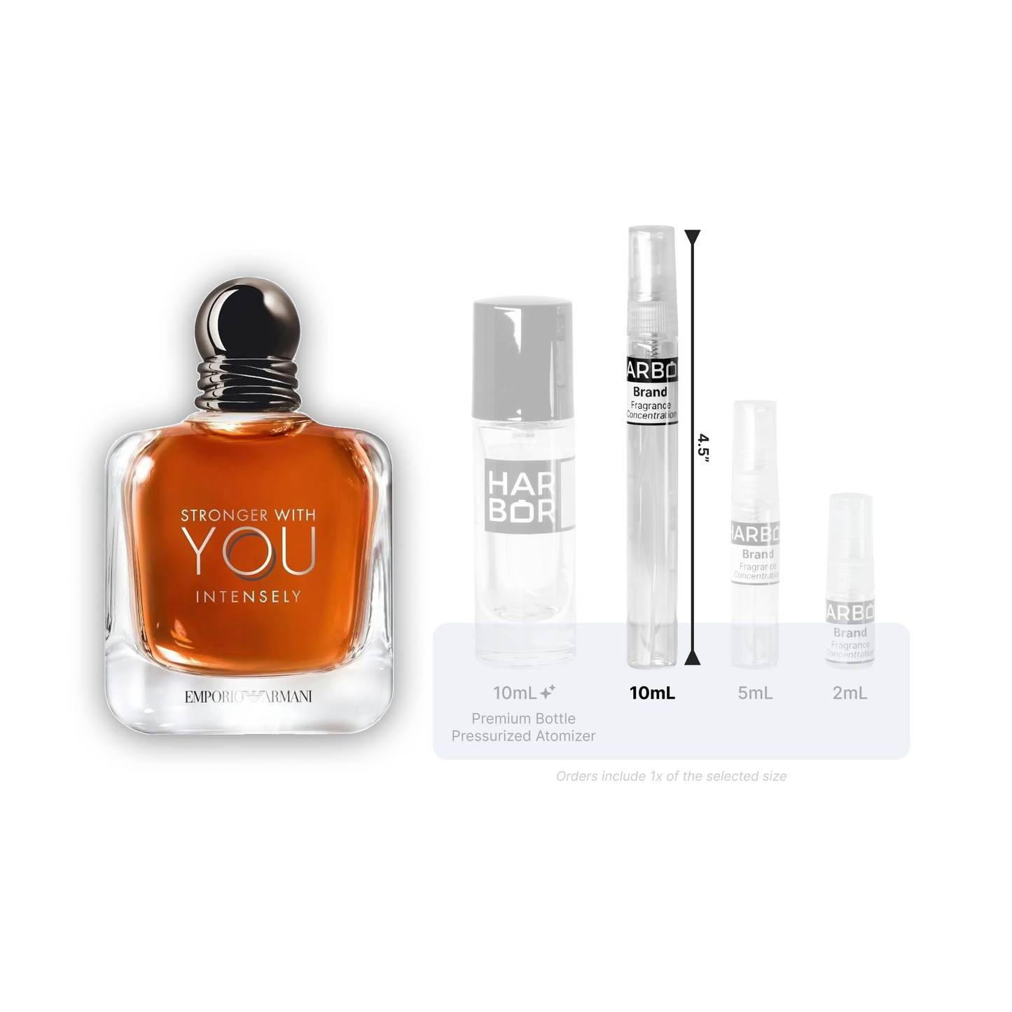 Armani Stronger With You Intensely Decant