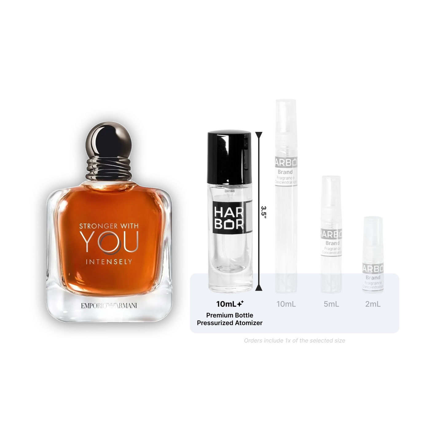 Armani Stronger With You Intensely Decant