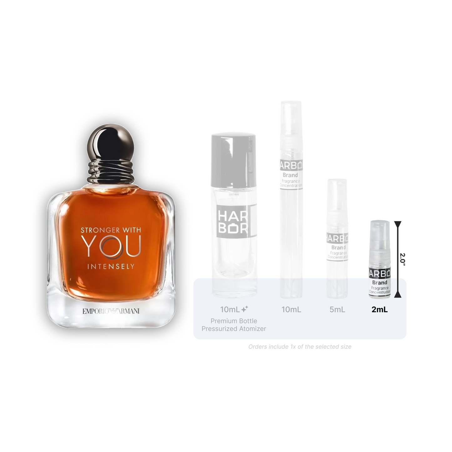 Armani Stronger With You Intensely Decant